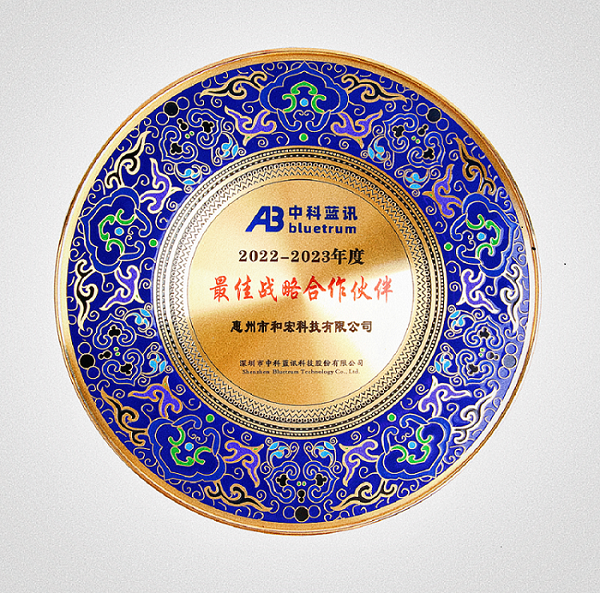 喜报 | 开云官方注册荣膺中科蓝讯“最佳战略合作伙伴”